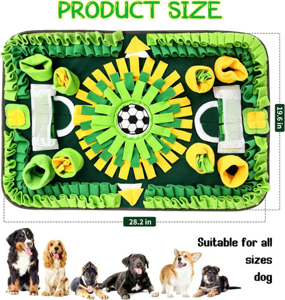 Pet Snuffle Mat - Interactive Slow Feeder Puzzle Toy for Dogs & Cats, Mental Stimulation & Foraging Training Blanket